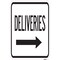 Signmission Safety Sign, 12 in Height, Aluminum, 18 in Length, 25263 A-1218-25263 - alternate 1